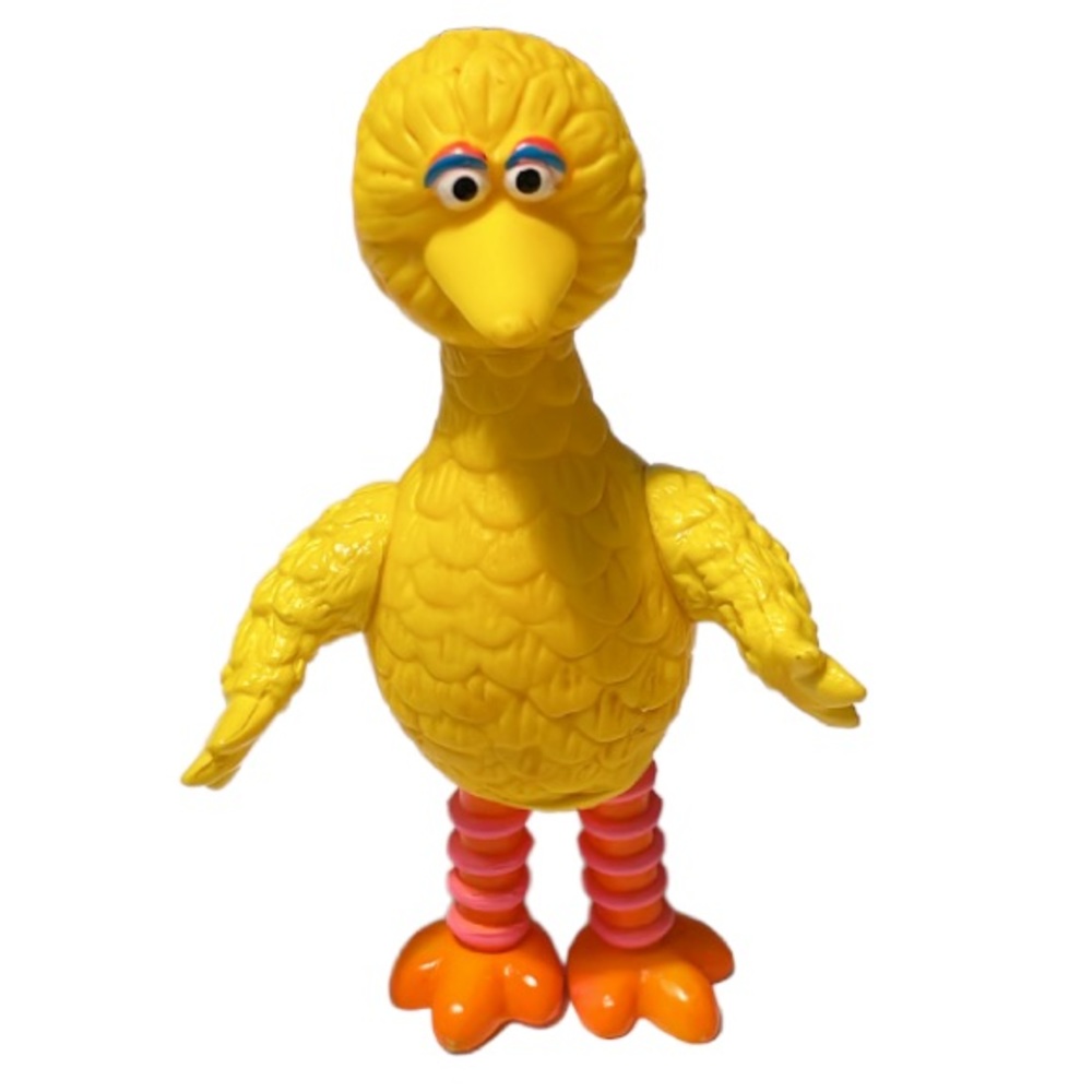 Vintage ‘85 Big Bird Sesame Street Muppets collectible McDonald’s happy meal toy